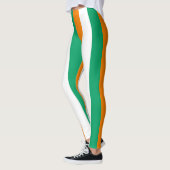Nationale Flaggenfarben der Elfenbeinküste - verti Leggings (Links)