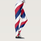 Nationale Flaggenfarben des Vereinigten Königreich Leggings (Rechts)