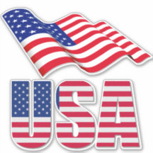 Nationale Flaggenkontrast der Staaten