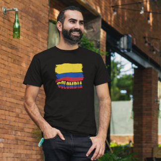 Nationale Flaggenreise Kolumbiens T-Shirt