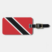 Nationale Gepäckmarke Trinidad und Tobago Gepäckanhänger (Vorderseite horizontal)