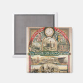 Nationale Gewerkschaft Magnet (Vorderseite/Rückseite)