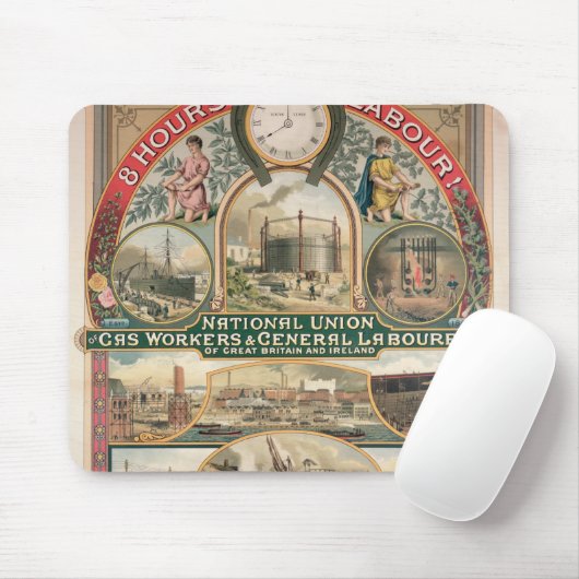 Nationale Gewerkschaft Mousepad (Mit Mouse)