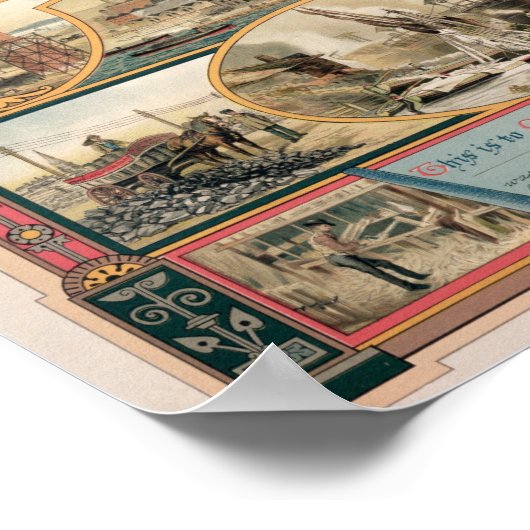 Nationale Gewerkschaft Poster (Ecke)