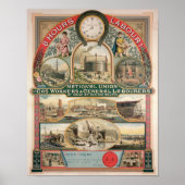 Nationale Gewerkschaft Poster (Vorne)