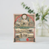 Nationale Gewerkschaft Postkarte (Stehend Vorderseite)