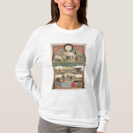 Nationale Gewerkschaft T-Shirt (Vorderseite)