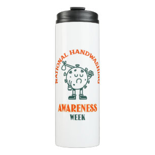 Nationale Handwasch-Woche Thermosbecher