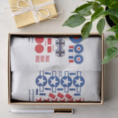 Nationale Insignien WWII Flugzeugmodells, FAC Seidenpapier (Geschenk)