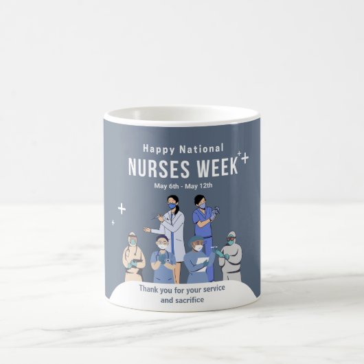 Nationale Krankenwoche Kaffeetasse (Mittel)