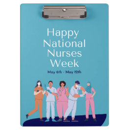 Nationale Krankenwoche Klemmbrett