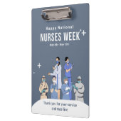 Nationale Krankenwoche Klemmbrett (Links)