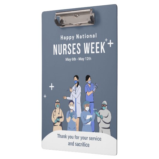 Nationale Krankenwoche Klemmbrett (Links)