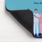Nationale Krankenwoche Mousepad (Ecke)