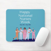 Nationale Krankenwoche Mousepad (Mit Mouse)