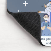 Nationale Krankenwoche Mousepad (Ecke)