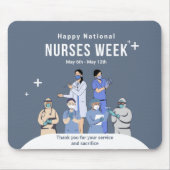 Nationale Krankenwoche Mousepad (Vorne)