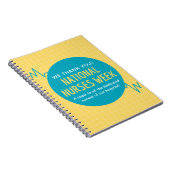 Nationale Krankenwoche Notizblock (Rechte Seite)