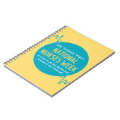 Nationale Krankenwoche Notizblock (Linke Seite)