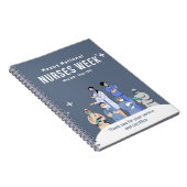 Nationale Krankenwoche Notizblock (Rechte Seite)