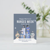 Nationale Krankenwoche Postkarte (Stehend Vorderseite)