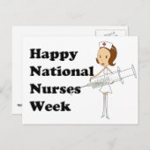 Nationale Krankenwoche Postkarte (Vorne/Hinten)