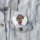 "Nationale krasse Tech-Woche" mit dem Schädel Button (Beispiel)