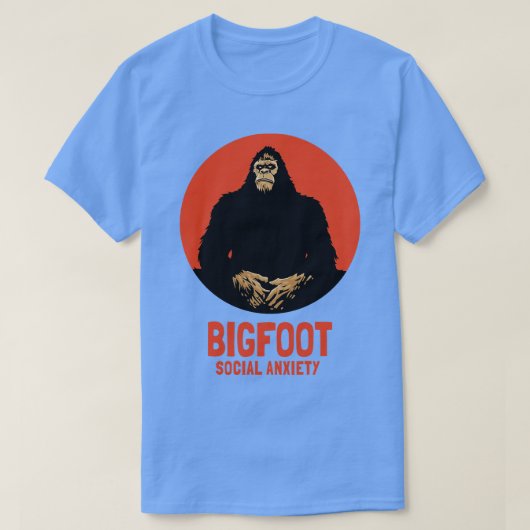 Nationale kryptische soziale Angst T-Shirt (Design vorne)
