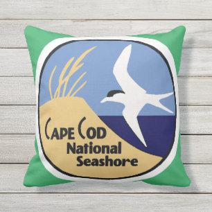 Nationale Küste Cape Cods - fertigen Sie Farbe Kissen