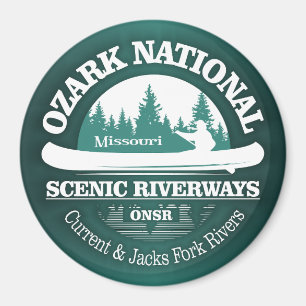 Nationale Landschaftliche Wasserstraßen in Ozark ( Magnet
