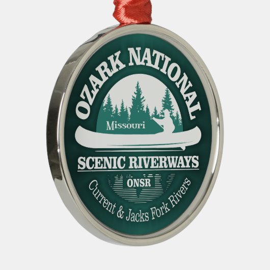 Nationale Landschaftliche Wasserstraßen in Ozark ( Ornament Aus Metall (Rechts)