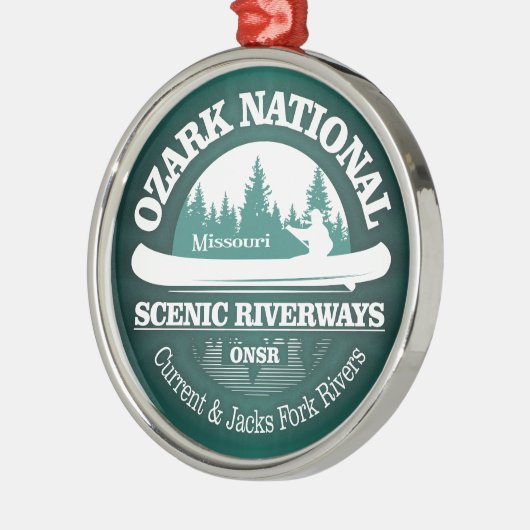 Nationale Landschaftliche Wasserstraßen in Ozark ( Ornament Aus Metall (Links)