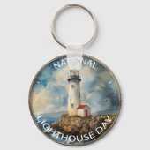 Nationale Leuchtturmsignatur Schlüsselanhänger (Vorderseite)
