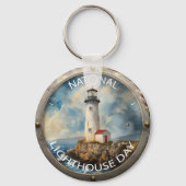 Nationale Leuchtturmsignatur Schlüsselanhänger (Rückseite)