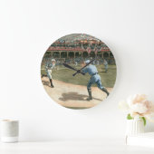 Nationale Liga-Baseball-Spiel 1886 Große Wanduhr (Zuhause)