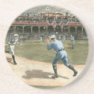 Nationale Liga-Baseball-Spiel 1886 Untersetzer