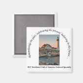 Nationale Logo-Option #1 2017 Magnet (Vorderseite/Rückseite)