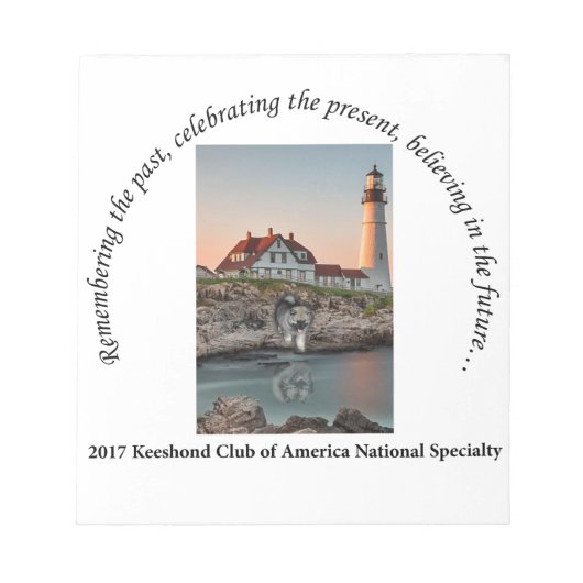 Nationale Logo-Option #1 2017 Notizblock (Vorderseite)