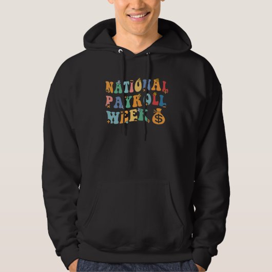 Nationale Lohnwoche Hoodie (Vorderseite)