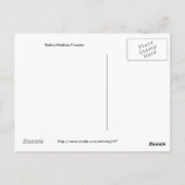 Nationale Mayhaw-Blume Postkarte (Rückseite)