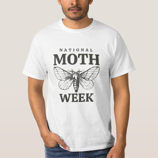Nationale Moth-Woche  T-Shirt (Vorderseite)