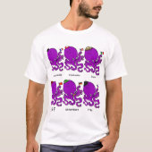 Nationale Mustached Kraken T-Shirt (Vorderseite)