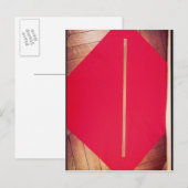 Nationale Norm für einen Meter Postkarte (Vorne/Hinten)