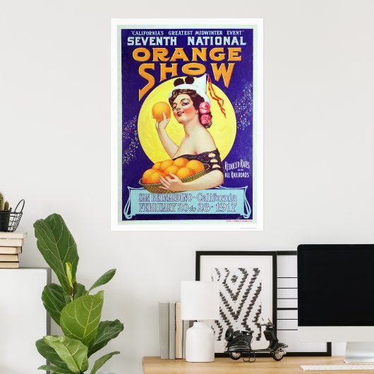 Nationale Orange-Show 1917 Poster (Heimbüro)