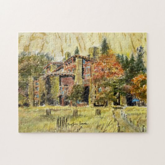 NATIONALE PARKS: YOSEMITE HISTORISCHES AHWAHNEE HO PUZZLE (Horizontal)
