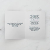 Nationale Polizeiwoche 2023 Sympathy Card Karte (Innenseite)