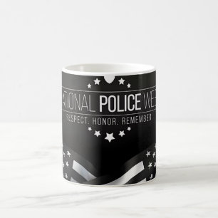 Nationale Polizeiwoche Kaffeetasse