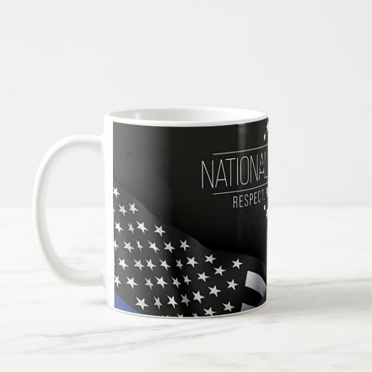 Nationale Polizeiwoche Kaffeetasse (Links)