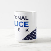 Nationale Polizeiwoche Kaffeetasse (Mittel)