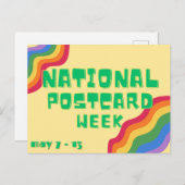 Nationale Postkartenwoche Postkarte (Vorne/Hinten)